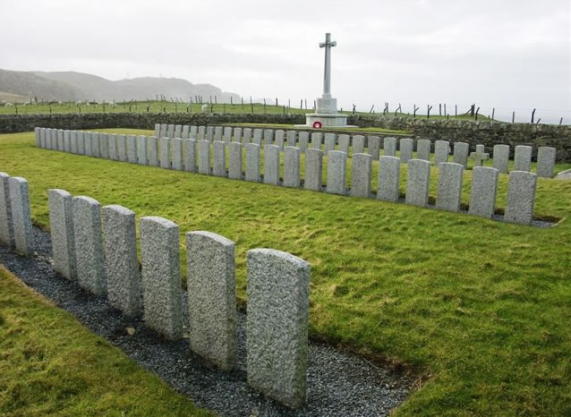 Kilchoman Military Cemetery on the Isle of Islay © CWGC